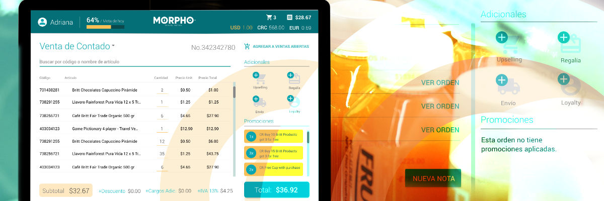 Morpho POS UX Redesign