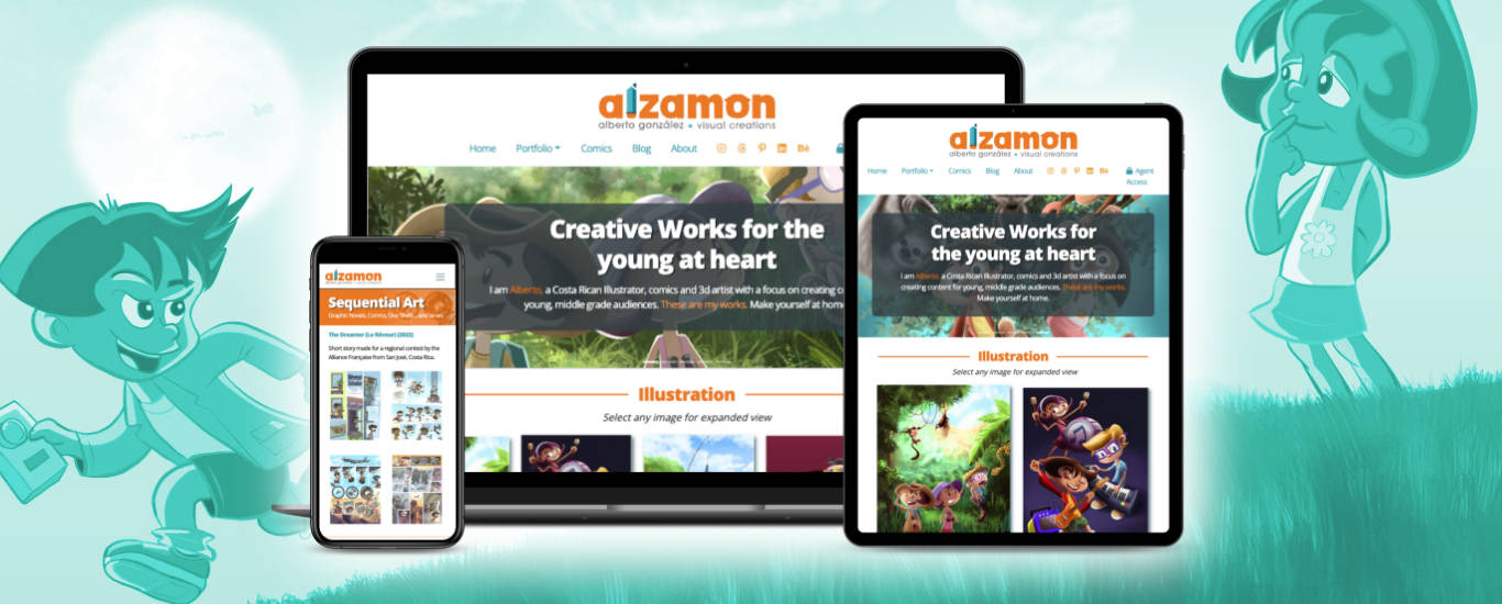 Alzamon.art illustration portfolio