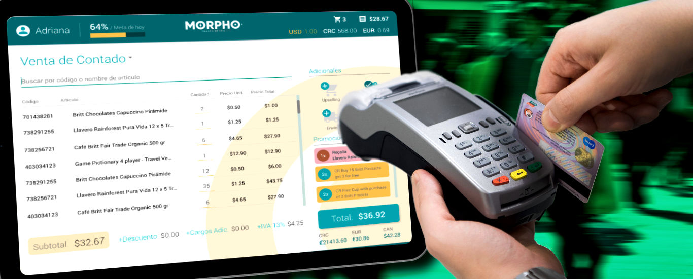 Morpho Travel Retail Point Of Sale